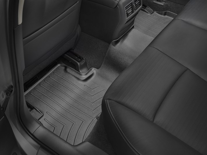 Rakuten - 【WeatherTech/ウェザーテック正規輸入元】インフィニティ Q50（2013年〜2018年） フロアマット/フロアライナー（リア）（ブラック）