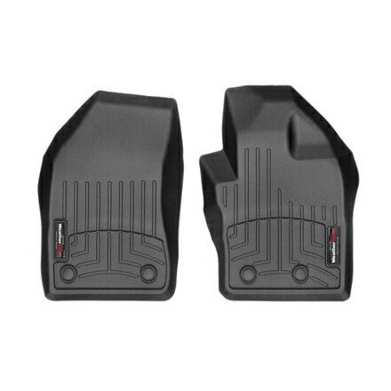 乐天商城 - 【WeatherTech/ウェザーテック正規輸入元】ジープ　レネゲード（2014〜2019年）右ハンドル車（マニュアル車のみ）フロアマット/フロアライナー（フロント）（ブラック）