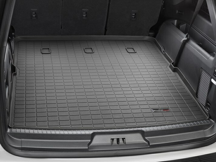 【WeatherTech/ウェザーテック正規輸入元】リンカーン　ナビゲーター L（2018年〜）カーゴライナー/ラゲッジマット（ブラック）（※2列目より後ろ全て覆うタイプ）