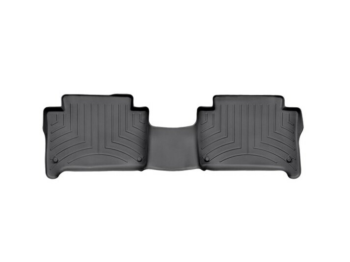 乐天商城 - 【WeatherTech/ウェザーテック正規輸入元】Audi（アウディ） Q7（2006〜2015年） フロアマット/フロアライナー（リア2列目）（ブラック）