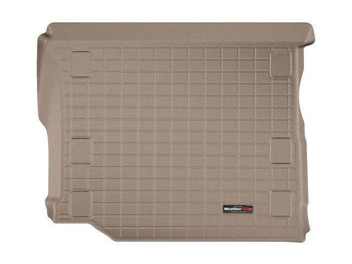 乐天商城 - 【WeatherTech/ウェザーテック正規輸入元】JEEP(ジープ) WRANGLER(ラングラー)（JLアンリミテッド 4ドア）（2018〜2022年）カーゴライナー/ラゲッジマット（タン）
