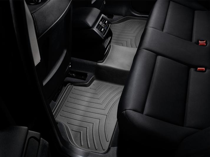 乐天商城 - 【WeatherTech/ウェザーテック正規輸入元】BMW Xシリーズ X3(F25)(2011-2017年) X4(F26)(2014-2018年) 2列目用　フロアマット/フロアライナー（リア）（ブラック）