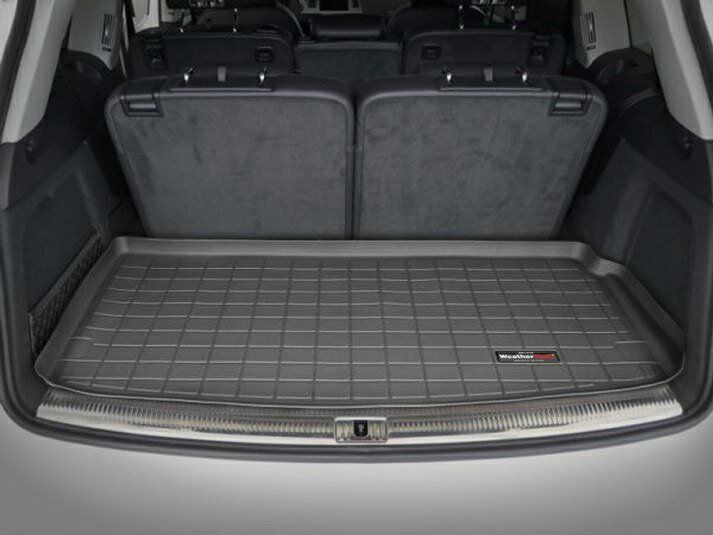 【WeatherTech/ウェザーテック正規輸入元】Audi（アウディ）Q7（2007〜2015年）（※3列目後ろ）カーゴライナー/ラゲッジマット（ブラック）