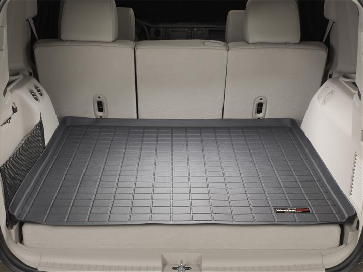 乐天商城 - 【WeatherTech/ウェザーテック正規輸入元】ジープ コマンダー(2006〜2010年)(2列目後ろ用)カーゴライナー/ラゲッジマット(ブラック)