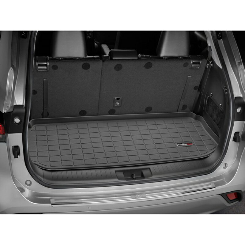 乐天商城 - 【WeatherTech/ウェザーテック正規輸入元】TOYOTA（トヨタ）ハイランダー（2020年〜2023年）カーゴライナー（3列目後ろ用）（ブラック）