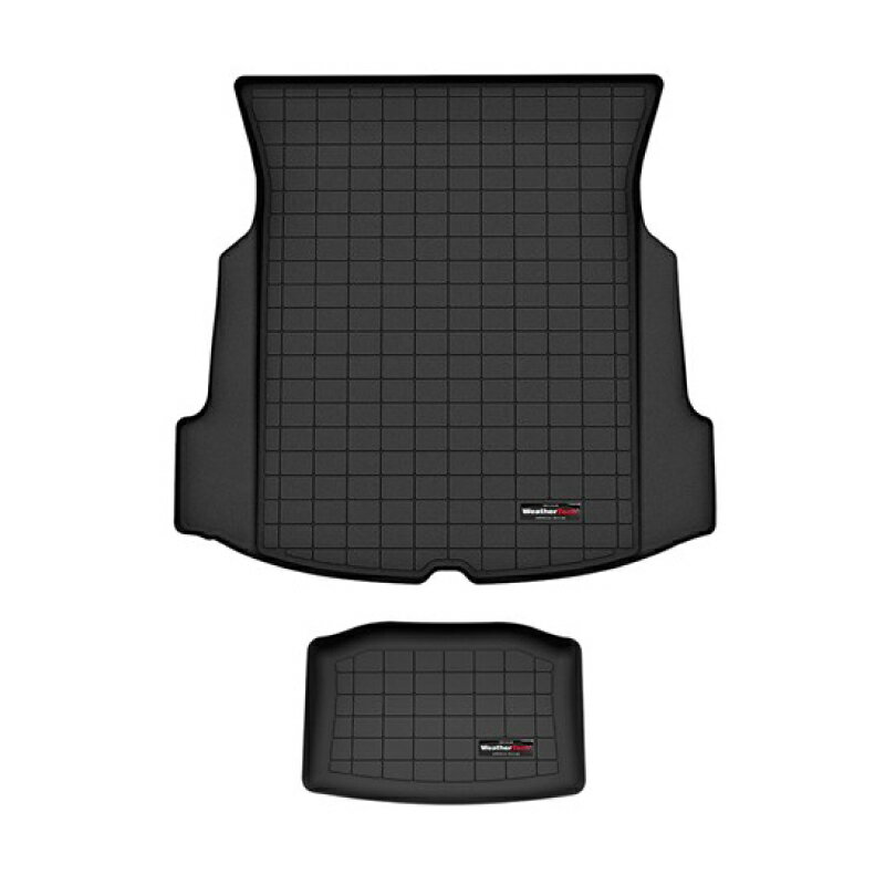 乐天商城 - 【WeatherTech/ウェザーテック正規輸入元】TESLA(テスラ) モデル3（2020〜2022年）カーゴライナー（トランク・リアウェル用）（ブラック）