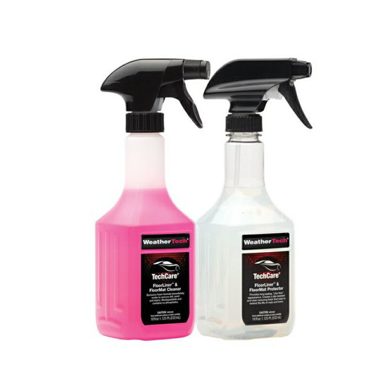 【WeatherTech/ウェザーテック正規輸入元】フロアライナー用 クリーナー / プロテクター セット