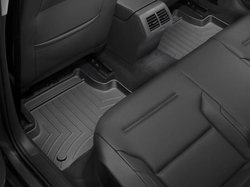 乐天商城 - 【WeatherTech/ウェザーテック正規輸入元】VOLKSWAGEN（フォルクスワーゲン） Golf 8/ゴルフ MK8（第8世代ゴルフ）(2020〜2026年)　フロアマット/フロアライナー(リア 2列目)(ブラック)