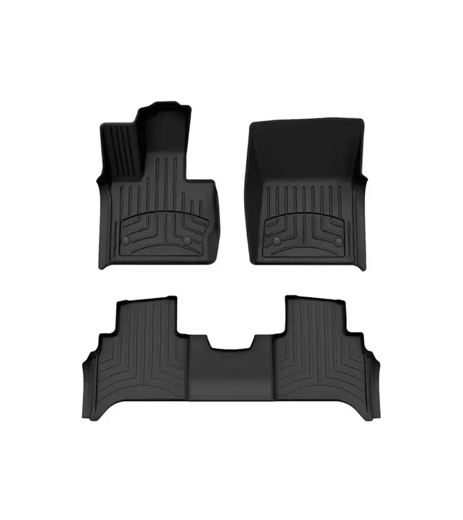 Rakuten - 【WeatherTech/ウェザーテック正規輸入元】MERCEDES BENZ（メルセデス ベンツ） Gクラス （2025年〜）左ハンドル車 フロアマット/フロアライナー（フロント＆リア）（ブラック）