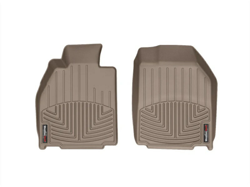 Rakuten - 【WeatherTech/ウェザーテック正規輸入元】ポルシェ 911(997型)／ボクスター(987型) （※ボーズハイエンドサウンドシステム非搭載車にのみ適合）左ハンドル車 フロアマット/フロアライナー(フロントのみ)(タン)