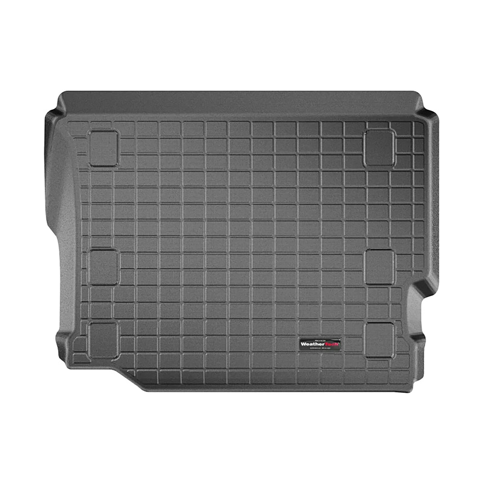 【WeatherTech/ウェザーテック正規輸入元】JEEP(ジープ) WRANGLER / WRANGLER UNLIMITED(ラングラー / ラングラー アンリミテッド) (JL) 4ドア (2018年〜) カーゴライナー/ラゲッジマット (ブラック）