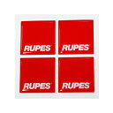 RUPES(ルペス) ロゴ3Dステッカー(16枚セット)