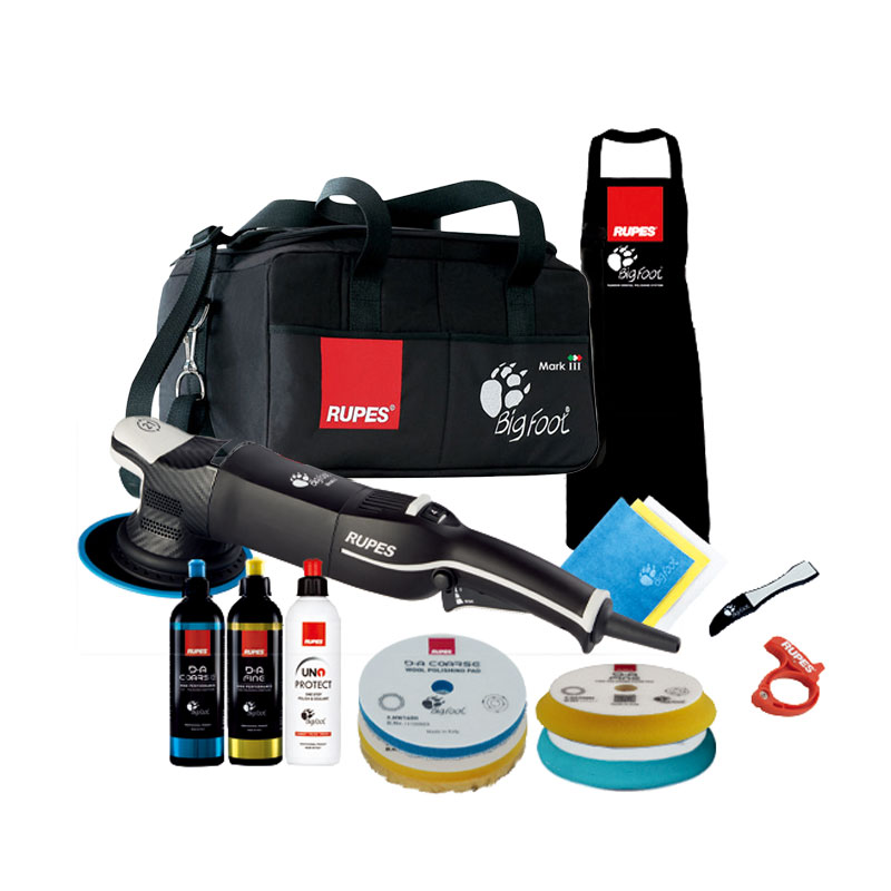 RUPES（ルペス） ビッグフット LHR21 Mark/マーク5 ポリッシャー ラグジュアリーキット／カーポリッシング（車磨き）ダブルアクションポリッシャー