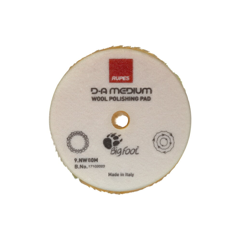 RUPES�ʥ�ڥ��� �ӥå��եå� D-A ������ݥ�å��� �ѥå� 80mm ����������FINE�ˡ������ݥ�å��󥰡ʼ��᤭��