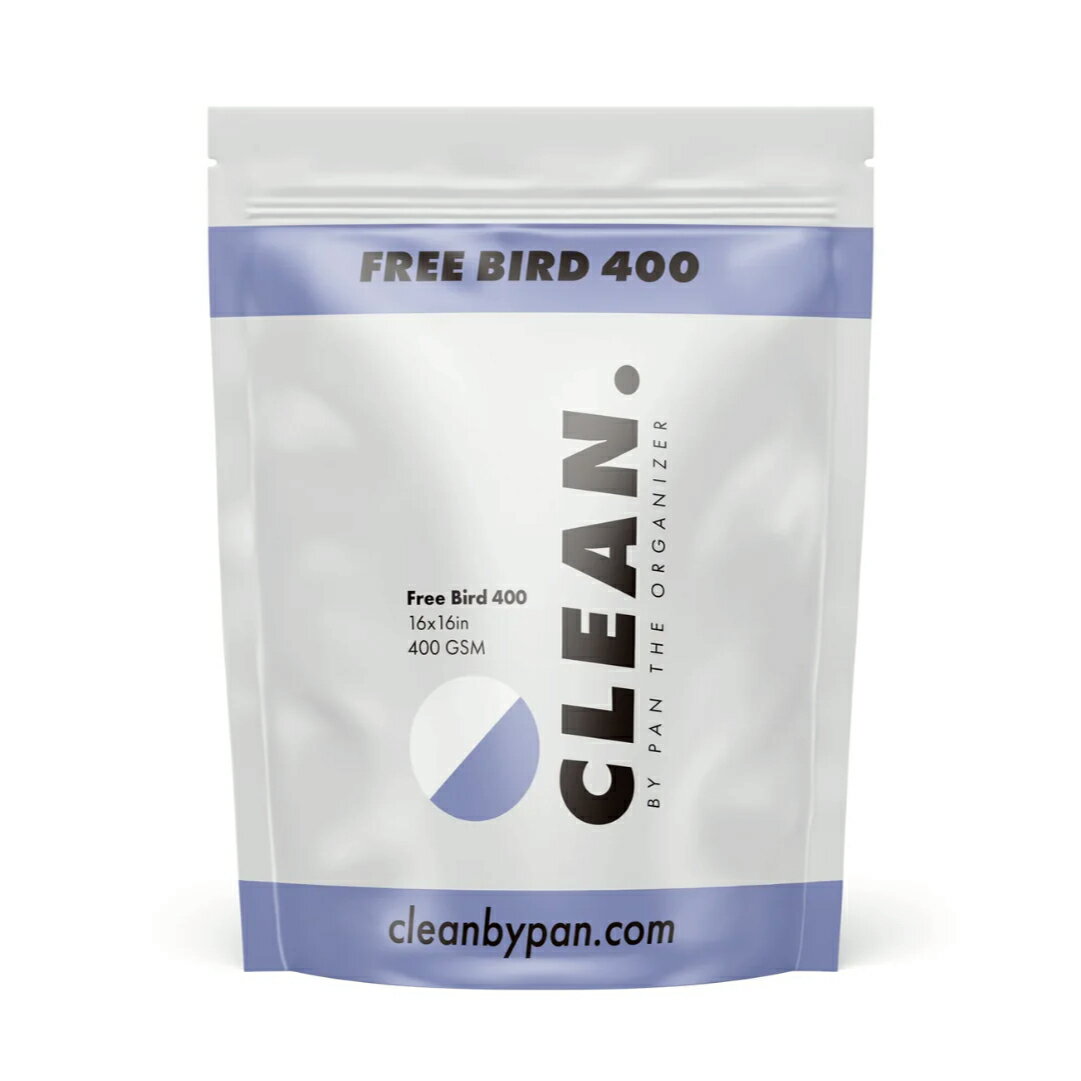 【楽天スーパーセール】CLEAN. Free Bird 400（クリン フリーバード400）マイクロファイバータオル 400GSM エッジレス 洗車用 5枚セット