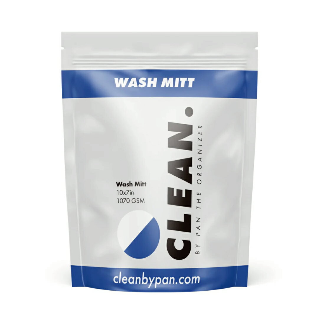 【楽天スーパーセール】CLEAN. Wash Mitt（クリン ウォッシュミット）マイクロファイバー 洗車ミット 1070GSM ボディ用 手洗い 洗車グローブ