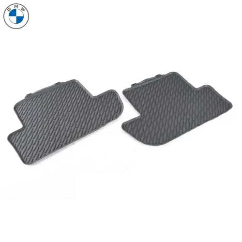 BMW純正 オール・シーズン・フロア・マット (ブラック) (リヤ) (F12/F13)