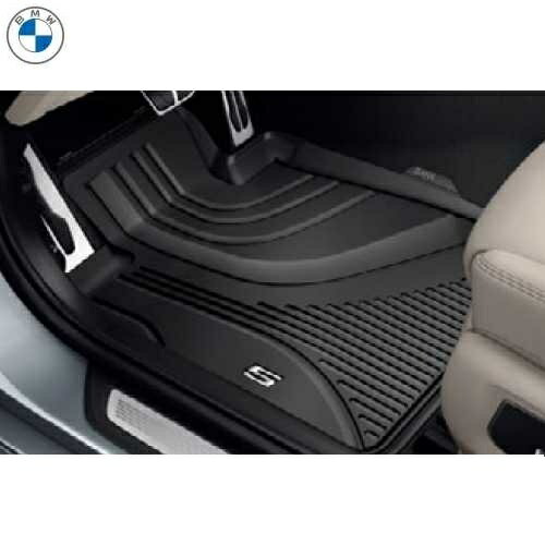 BMW純正 オール・ウェザー・フロア・マット (ブラック) (フロント) (左ハンドル車用) (G30/G31)