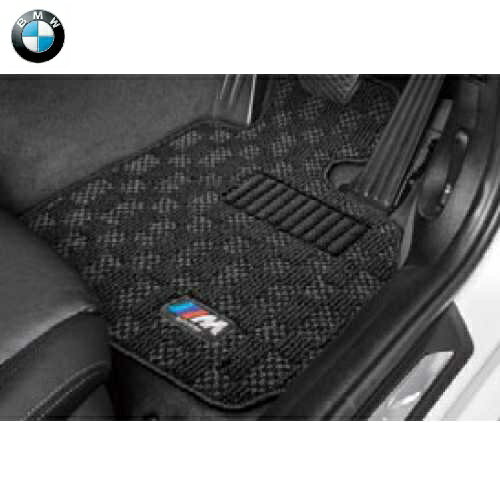 乐天商城 - BMW純正 M フロア・マット・セット (ブラック) (フロント＆リヤ) (右ハンドル車用) (F34)