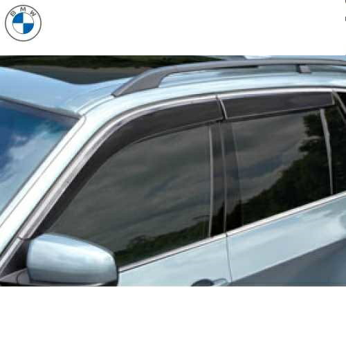 BMW純正 ドア・バイザー（アルミ・マット・モール車用）（G07 X7）