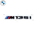 BMW純正 M135i エンブレム(ブラック)(F40)