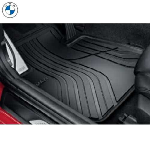 BMW純正 ラバー・マット・セット (ブラック) (フロント) (右ハンドル車用) (E90/E91/E92/E93)