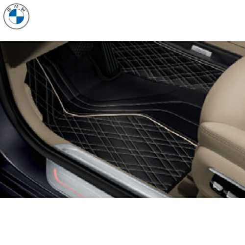 BMW純正 フロアー・マット (Exclusive) (フロント＆リヤ) (左ハンドル車用) (G12 750Li)