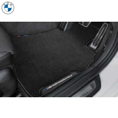 乐天商城 - BMW純正 M Performance フロアーマットセット (ベロア) (フロント＆リヤ) (右ハンドル車用) (G32)