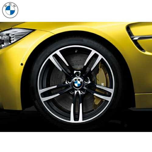 乐天商城 - BMW純正 M ライト・アロイ・ホイール・ Mダブルスポーク・スタイリング437M(ジェット・ブラック)(9.0Jx19 ET:29)(F80/F82/F83)