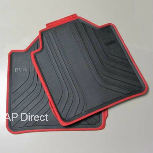 BMW純正 オール・ウェザー・フロア・マット・セット（Sport）(リヤ)(F30/F31/F36/F80)