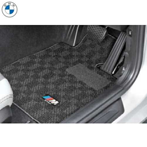 BMW純正 M フロア・マット・セット (ブラック/グレー) (右ハンドル車用) (F20)