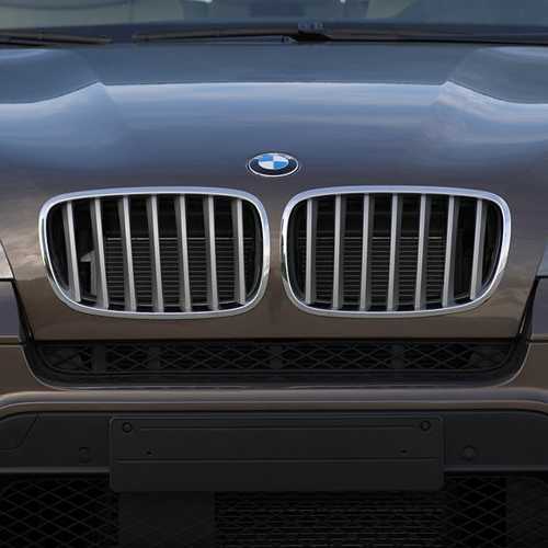BMW純正 キドニー・グリル・チタン（E70）