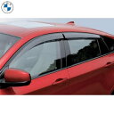 BMW純正 ドア・バイザー(シャドー・モール車用)(F26 X4)