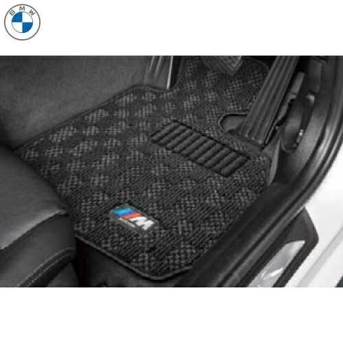 Rakuten - BMW純正 M フロア・マット・セット (ブラック/グレー) (右ハンドル車用) (F30/F31/F80)