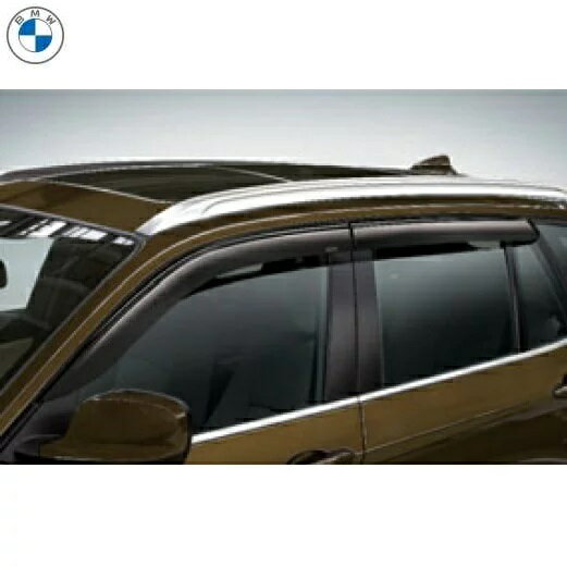 BMW純正 ドア・バイザー (アルミ・マット車用) (F48 X1)