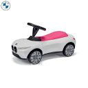 BMW純正 ベビーレーサー4 (ホワイト/ラズベリー) 乗用玩具 足けりのりもの