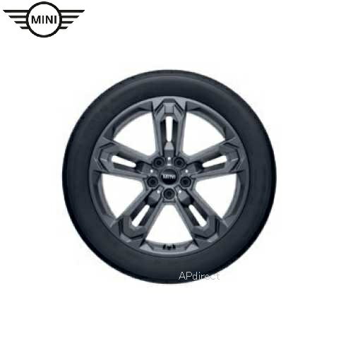 MINI純正 アロイ・ホイール・John Cooper Works ダブルスポーク1041 (ガンメタル・グレー) (6.5Jx19 ET:42) (U25)