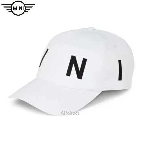 MINI純正 MINIロゴ・キャップ (ホワイト) 帽子
