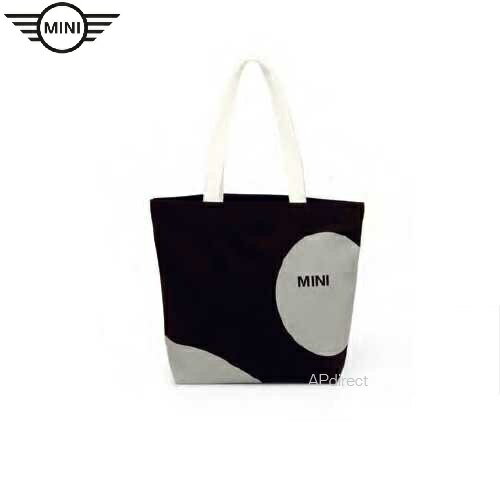 MINI純正 MINI カー・フェイス・ショッピング・バッグ (ブラック／グレー／ホワイト)