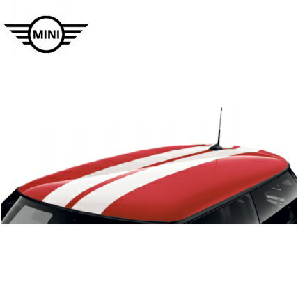 MINI純正 スポーツ・ストライプ・ルーフ・セット (F56) (ホワイト)