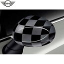 MINI純正 ミラー・カバー CHEQUERED FLAG GRAY(チェッカーフラッグ グレー)(F54/F55/F56/F57/F60)(~2019.06)