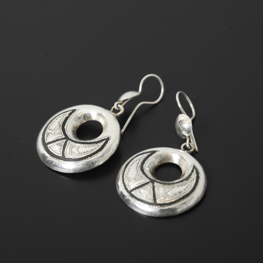 ピアス TUAREG SILVER JEWELRY トゥアレグ シルバー ジュエリー シルバーピアス