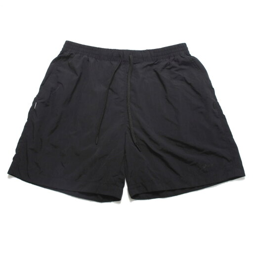 +phenix プラスフェニックス ワッシャーハーフパンツ 軽量ナイロン 撥水加工 ブラック +phenix プラスフェニックス ワッシャーハーフパンツ 軽量ナイロン 撥水加工 ブラック