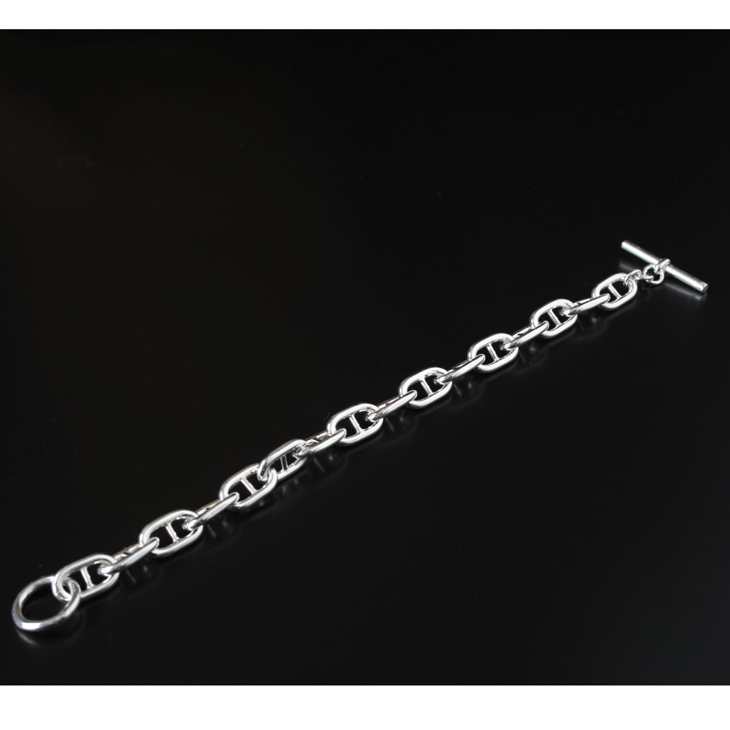 INTERIM インテリム アンカー チェーン Tバー ブレスレット イタリアン シルバー925 プチ ANCHOR CHAIN T-BAR BRACELET SILVER925 PETIT シルバー