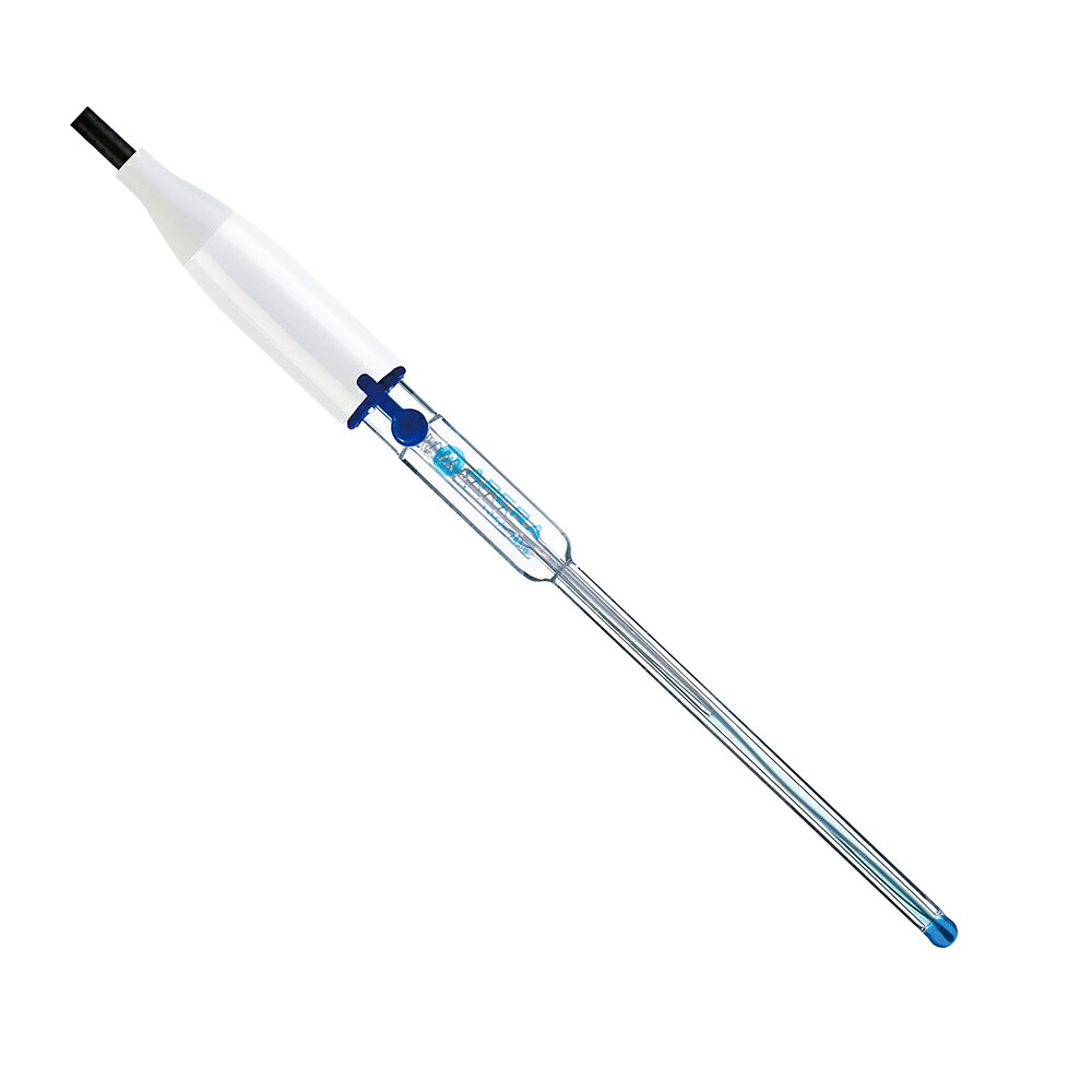 ガラスpH電極 LabSen243-6 BNCコネクター 微量サンプル 温度センサー付 研究 ラボ pH