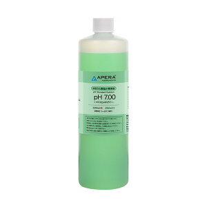 APERA pH7.00 中性りん酸塩pH標準液 校正液 500ml 原液のまま使用 色付きで使い間違いなく