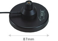 MR2A コンパクト強力マグネットベース（ケーブル付き）（MJ-MP 1m+3m） アマチュア無線【沖縄向け送料別】