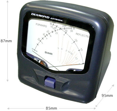 SWRパワー計　(交差形電力計) クロス 第一電波工業　SX20C (SX-20C)(DIAMOND) 【3.5-30MHz、50-54MHz、130-150MHz】 アマチュア無線