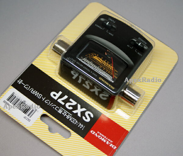 【SP】コンパクト　SWR・パワー計 第一電波工業　SX27P (SX-27P) 【140-150MHz/430-450MHz】 アマチュア無線【沖縄向け送料別】