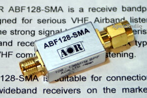 ABF128-SMA VHF�Ҷ�̵���� �Х�ɥѥ��ե��륿 ��(ABF128SMA) (SMA) �����Х��